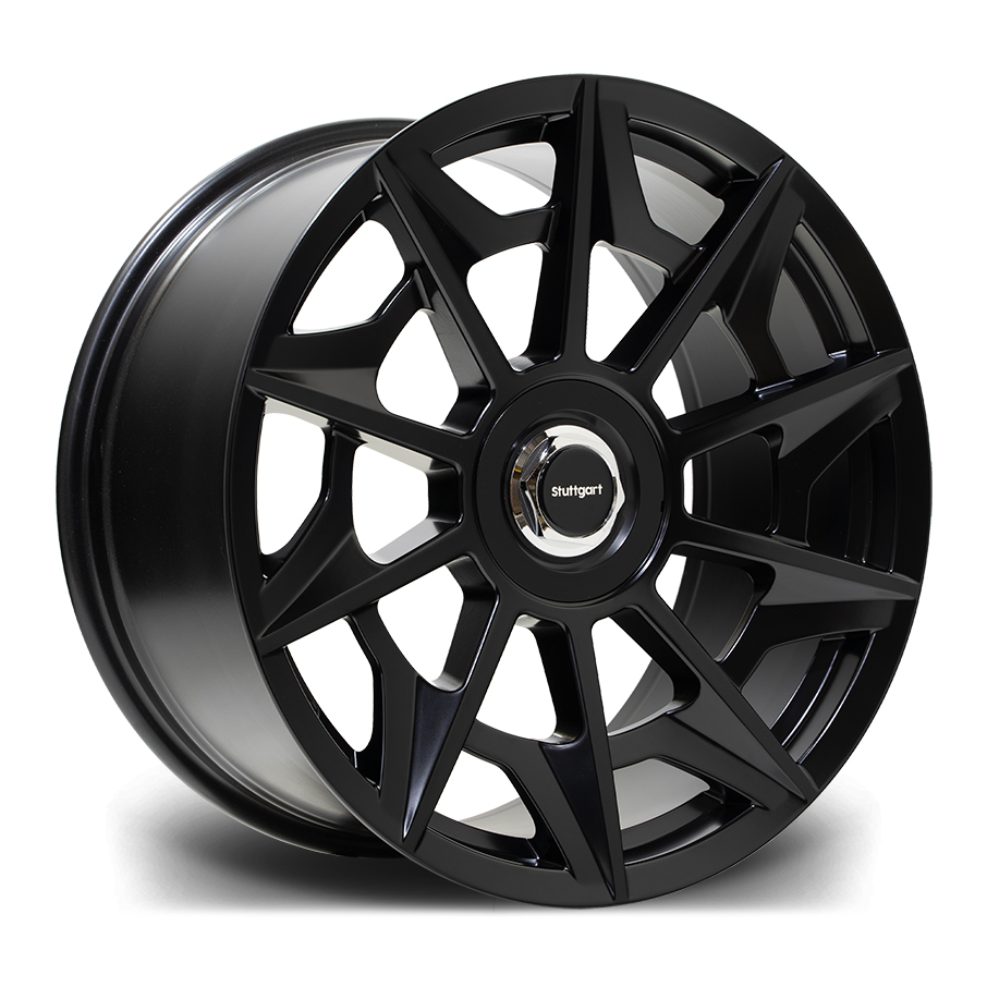 Llanta Stuttgart Wheels SVT Matt Black 8.5x19" 5x108/114.3 ET45 CB73.1