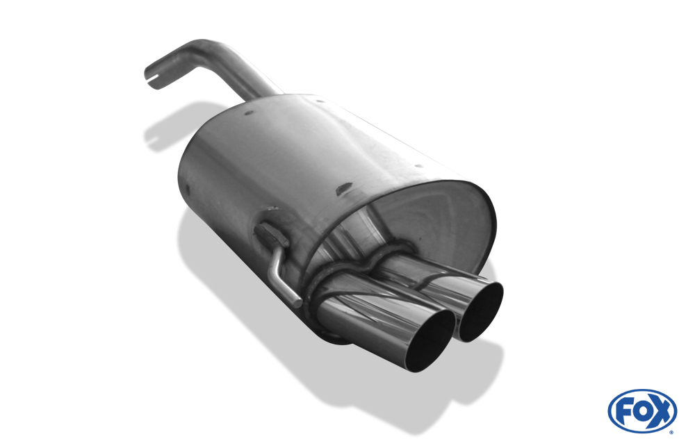 Fox Exhaust Alfa Romeo 147 final silencer - 2x70 type 14