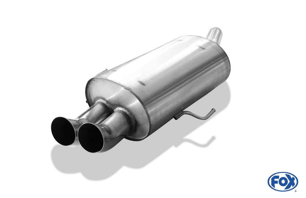 Fox Exhaust Alfa Romeo 156 final silencer  - 2x76 type 18