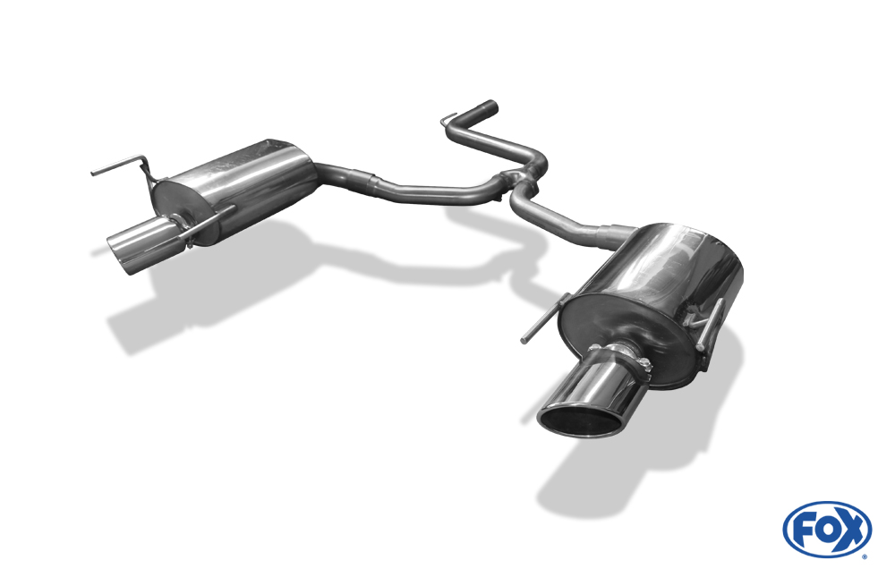 Fox Exhaust Alfa Romeo 159/ Alfa Romeo 159 Sportwagon final silencer right/left - 115x85 type 38 right/left