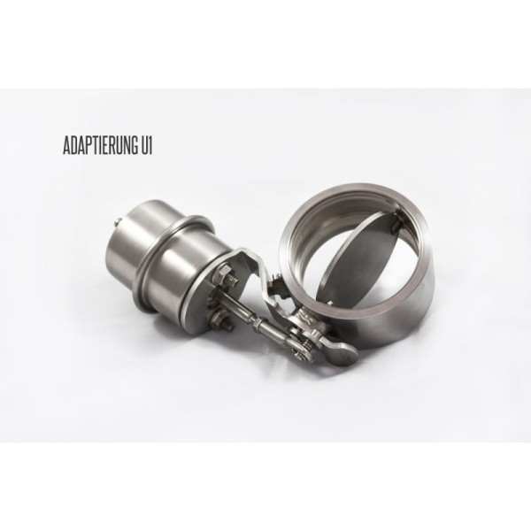 Fox Exhaust EXHAUST FLAP AR1 CERAMIC "LOW PRESSURE" 70mm for welding - for under pressure - normally open