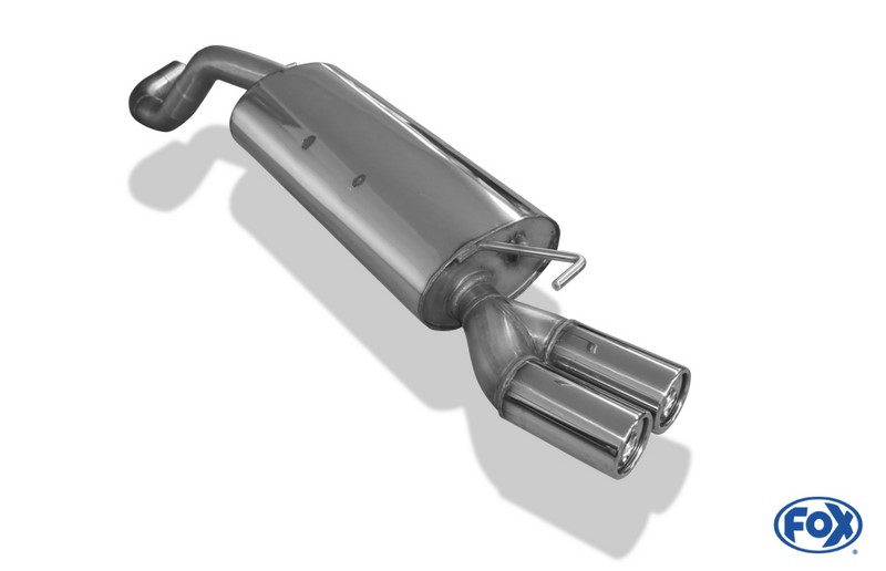 Fox Exhaust VW Golf IV final silencer Ø63,5 - 2x76 type 13