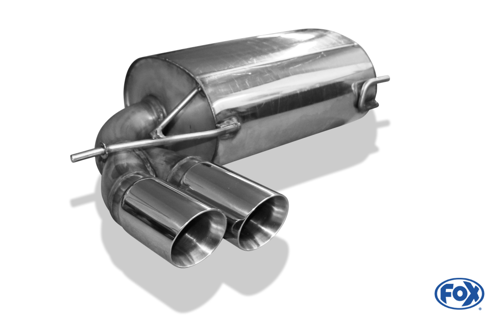 Fox Exhaust Audi S3 8P final silencer - 2x90 type 25