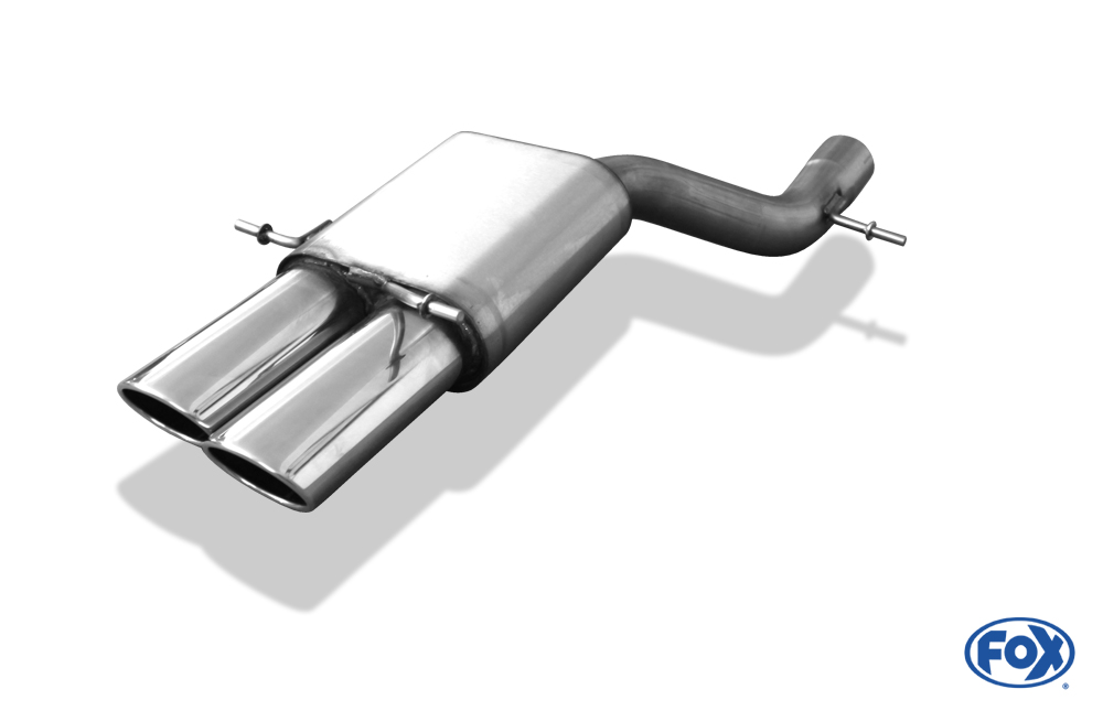 Fox Exhaust Audi RS4 B5 final silencer - 2x115x85 type 44