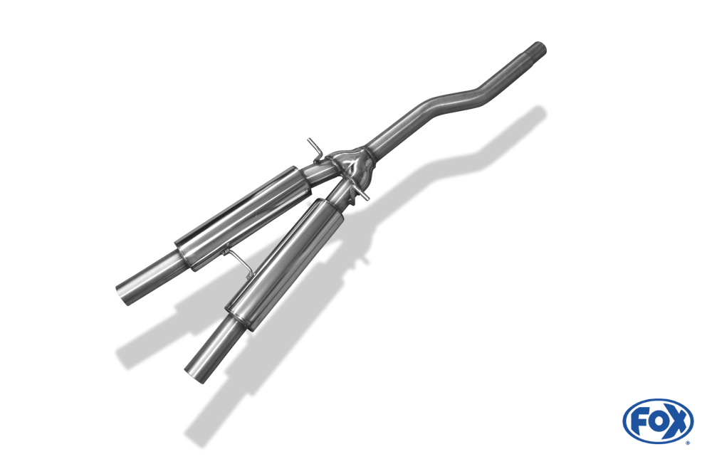 Fox Exhaust Audi A4 quattro - B6 Limousine/ Caravan front silencer single flow