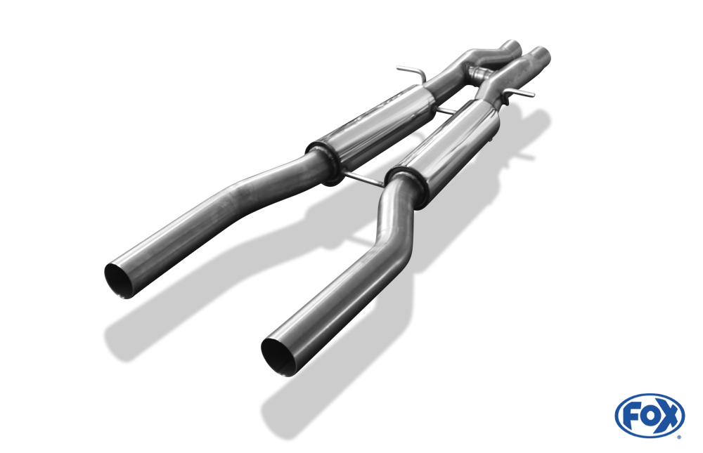 Fox Exhaust Audi RS6 4F front silencer right/left