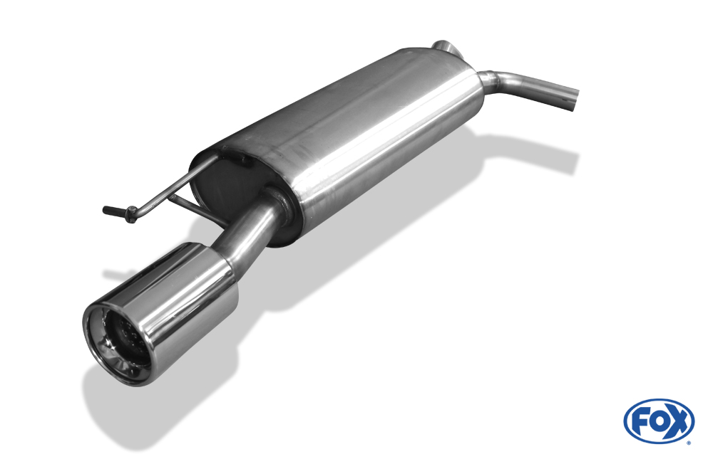 Fox Exhaust Audi TT 8N - Frontantrieb final silencer - 1x100 type 13