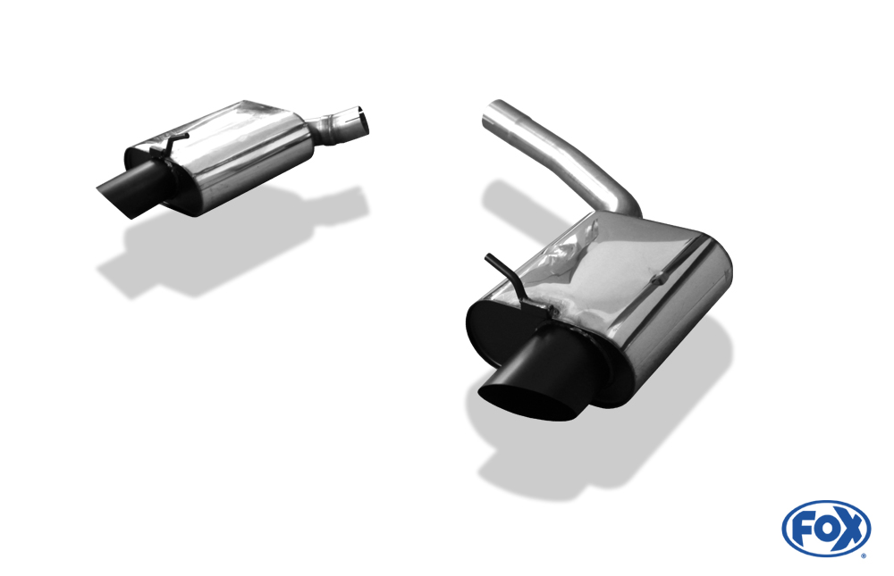 Fox Exhaust Audi RS5 - 8T Final silencer right/left - 115x85 type 38 right/left