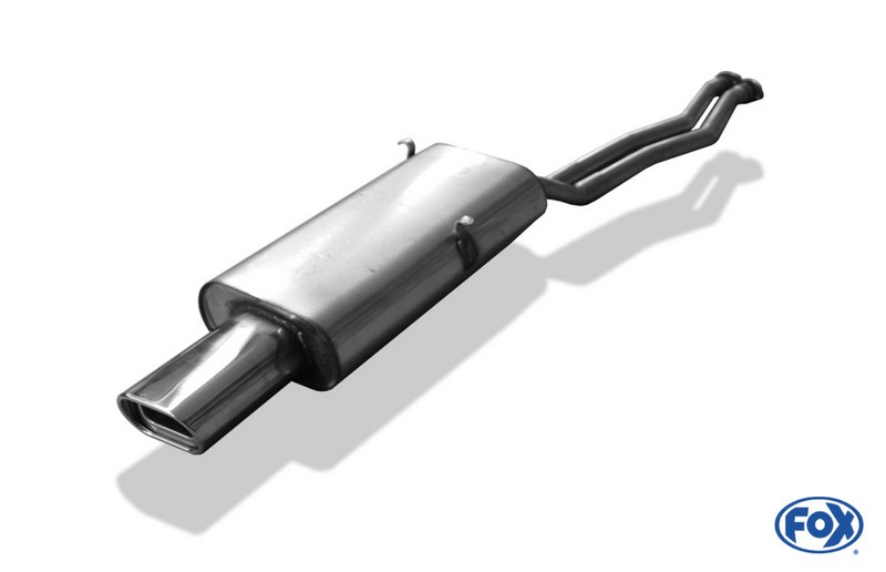 Fox Exhaust BMW E30 320i/ 325i final silencer - 135x80 type 53