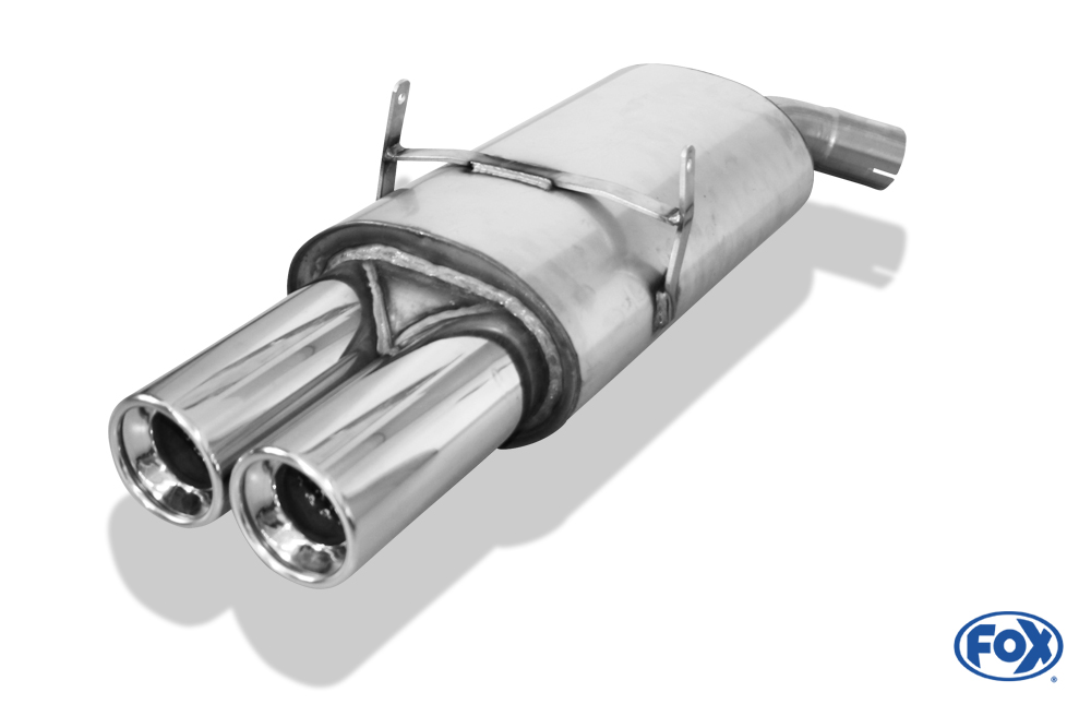 Fox Exhaust BMW E36 318is final silencer - 2x90 type 13