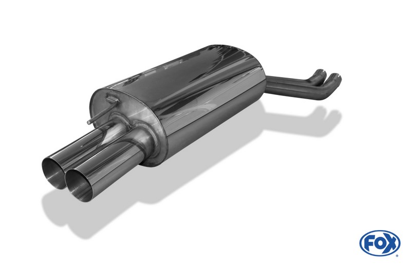 Fox Exhaust BMW E46 330d/ 330xd final silencer double flow - 2x76 type 10