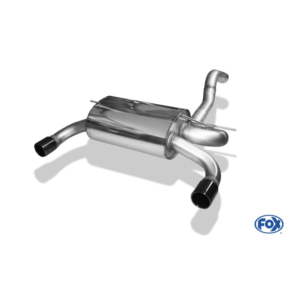 Fox Exhaust BMW F30/31 - 320/ 328i Final silencer cross - 1x80 type 12 right/left