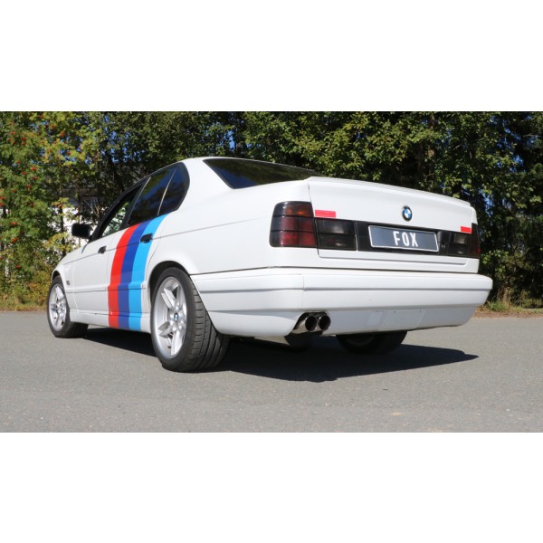 Fox Exhaust BMW E34 525i/530i/535i final silencer - 2x76 type 14