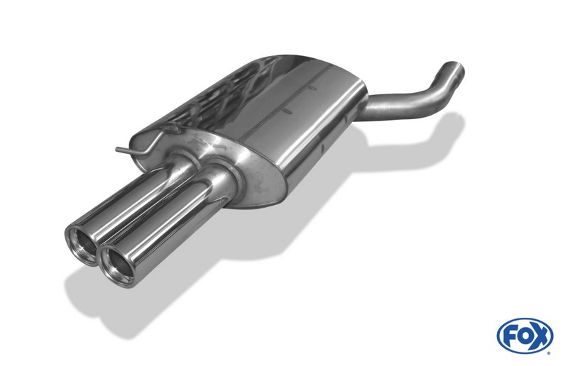 Fox Exhaust BMW E60/61 - 520i/ 523i/ 525i/ 530i final silencer - 2x76 type 13