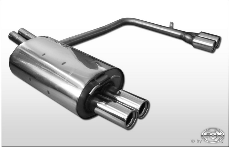 Fox Exhaust BMW X3 final silencer right/left - 2x76 type 13 right/left