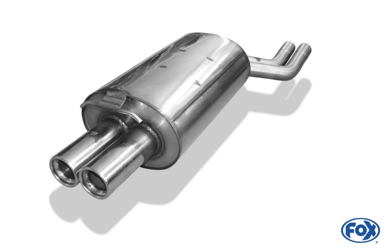 Fox Exhaust BMW X3 final silencer  - 2x76 type 13