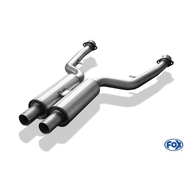 Fox Exhaust BMW E63/64 645i 650i front silencer