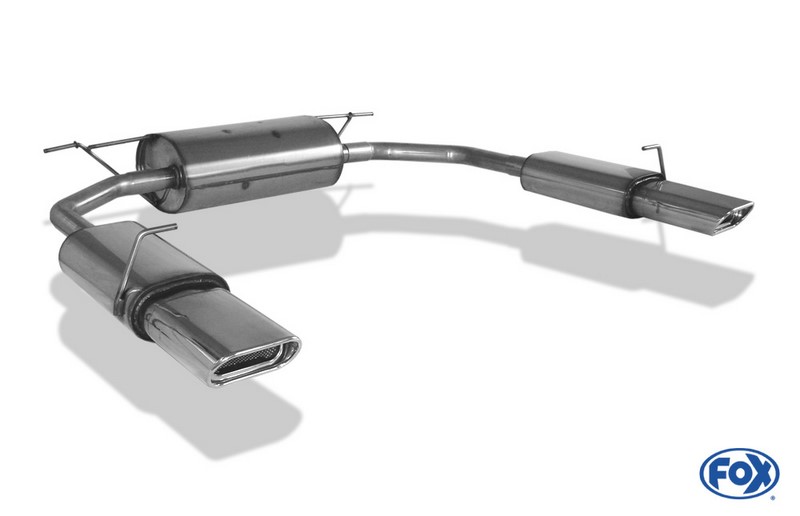 Fox Exhaust Chrysler 300M final silencer right/left - 150x70 type 53