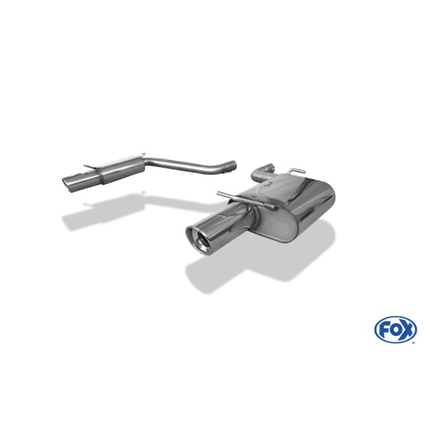 Fox Exhaust Chrysler 300C 3,5l Endschalldämpfer rechts/links - 1x90 Typ 17 rechts/links
