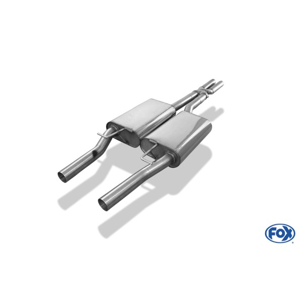 Fox Exhaust Chrysler 300C 5,7l front silencer