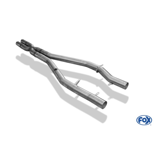 Fox Exhaust Chrysler 300C SRT8 front silencer