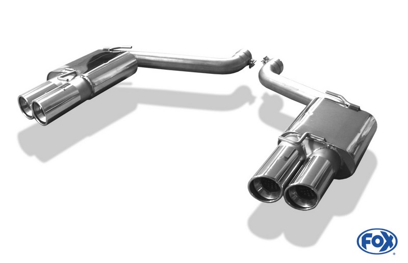 Fox Exhaust Chrysler 300C SRT8 final silencer right/left - 2x100 type 17 right/left