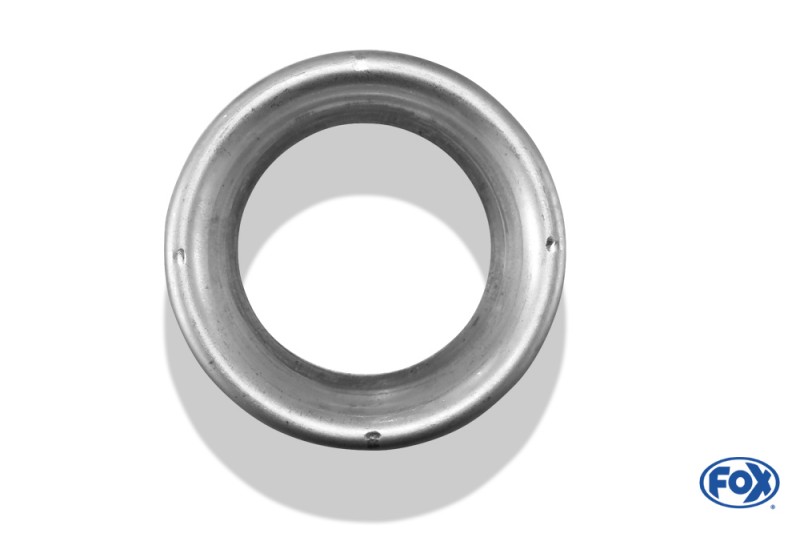 deckel76-45-p1 Fox Exhaust plate for tail pipe round Ø76mm - hole: 45mm - Imagen 1
