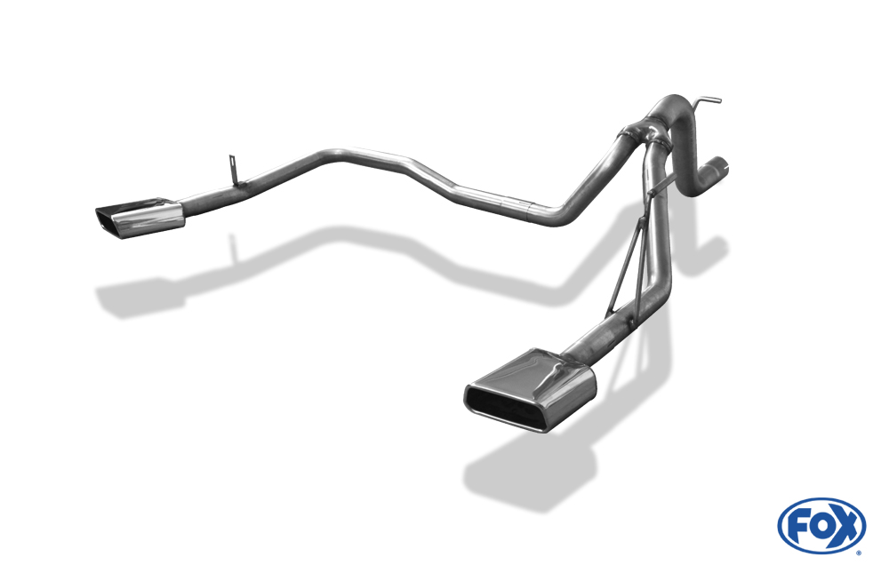 Fox Exhaust Dodge Nitro Tail pipe system right/left - 145x65 type 59 right/left