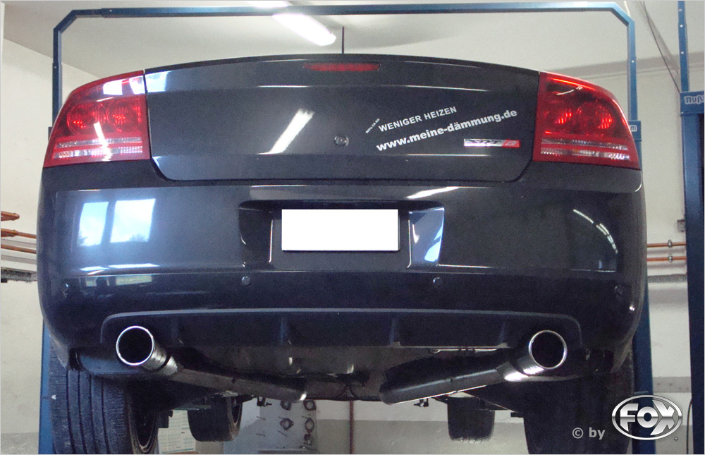 Fox Exhaust Dodge Charger final silencer right/left - 1x100 type 17 right/left