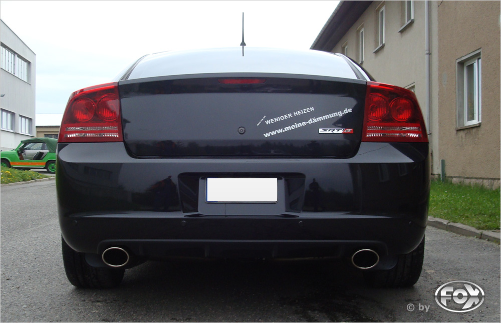 Fox Exhaust Dodge Charger final silencer right/left - 115x85 type 32 right/left