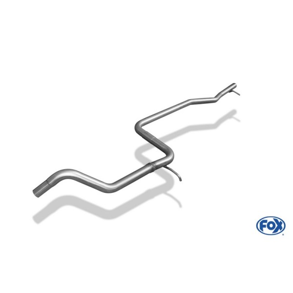 Fox Exhaust Ford Fiesta GFJ front silencer replacement pipe - without certification!