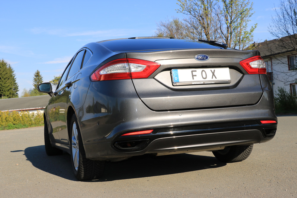 Fox Exhaust Ford Mondeo V Hatchback/ Caravan final silencer right/left - exit in the original bumper