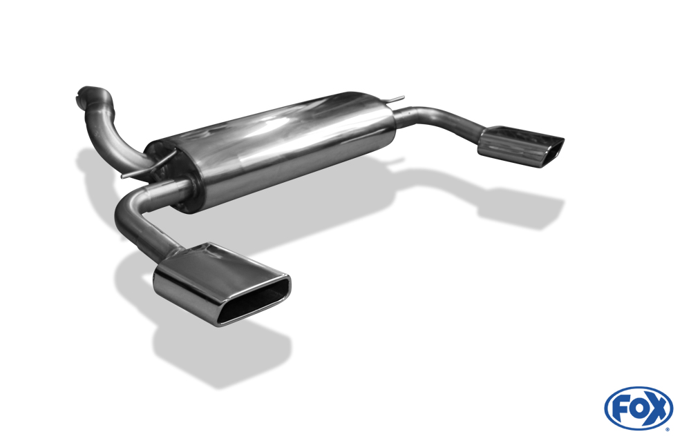 Fox Exhaust Ford C-Max II final silencer exit right/left - 146x65 Typ 59 right/left