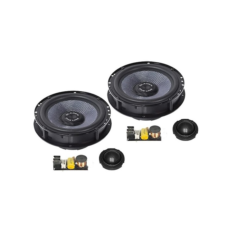 Altavoces Específicos Gladen ONE 165 Audi A3-SQX