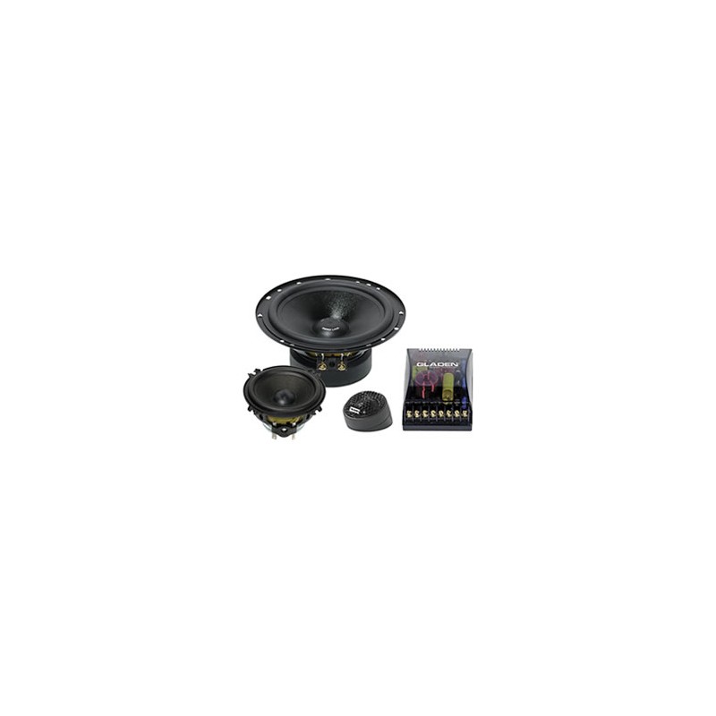 Altavoces vías separadas Gladen ZERO 165.3 DC