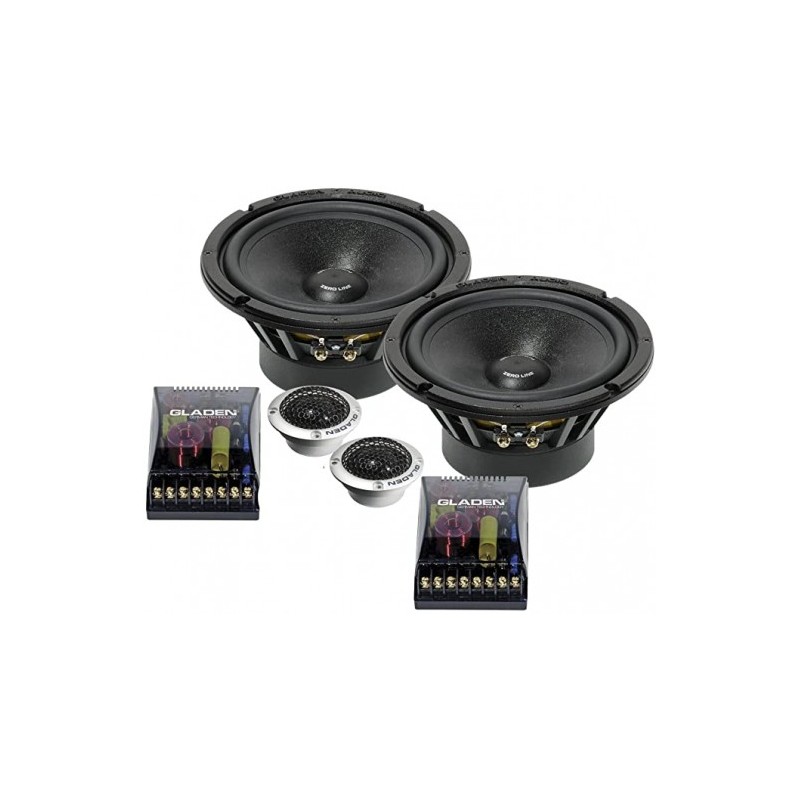 Altavoces Vías Separadas Gladen ZERO PRO 165.2 DC