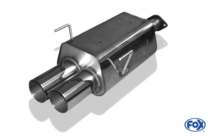 Fox Exhaust Honda Civic VII type R final silencer - 2x90 type 10