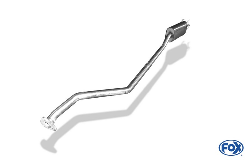 Fox Exhaust Honda Civic VII front silencer