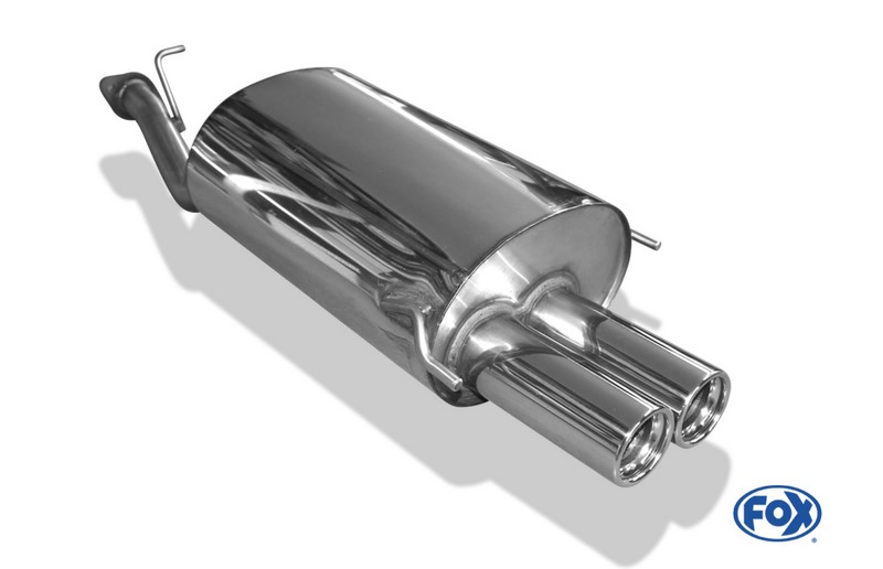 Fox Exhaust Honda Prelude IV BB9 final silencer - 2x76 type 13