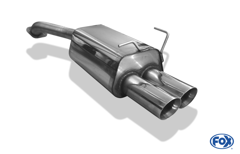 Fox Exhaust Honda CR-V Final silencer - 2x90 type 25