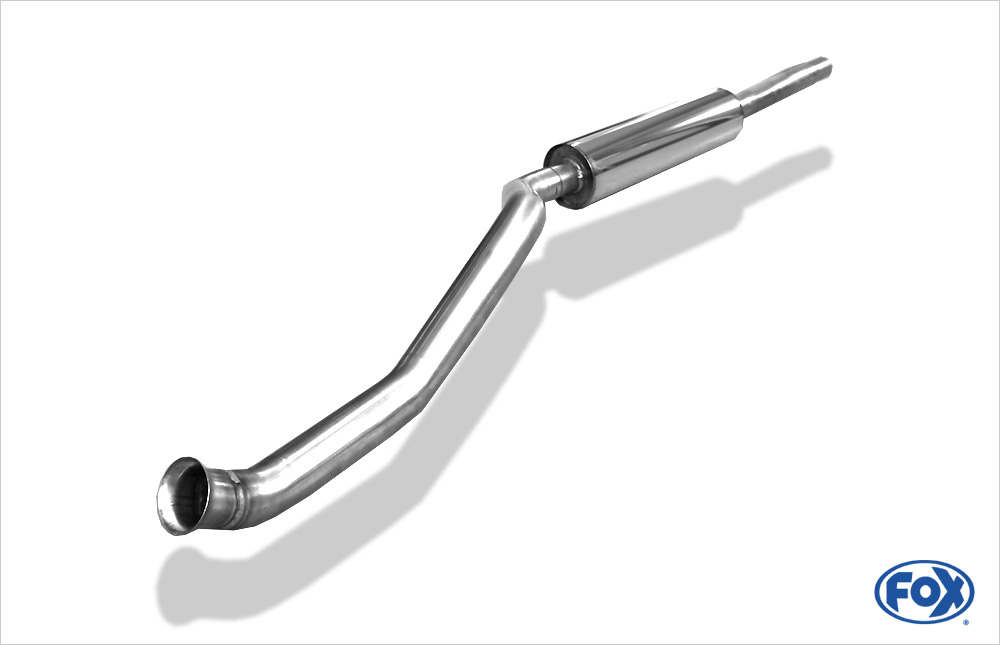 Fox Exhaust Hyundai Accent - MC front silencer