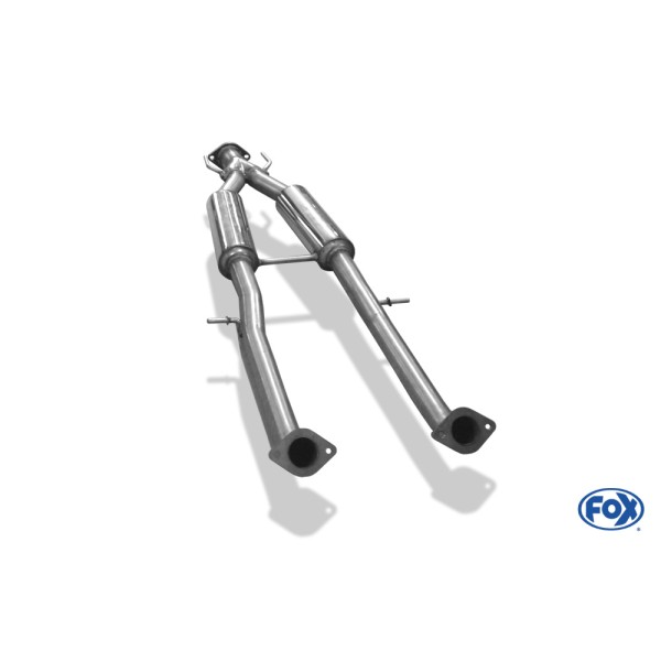 Fox Exhaust Infiniti EX37 Front silencer