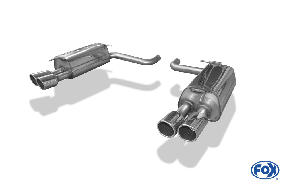Fox Exhaust Jaguar XF CC9  final silencer right/left - 2x90 type 16 right/left