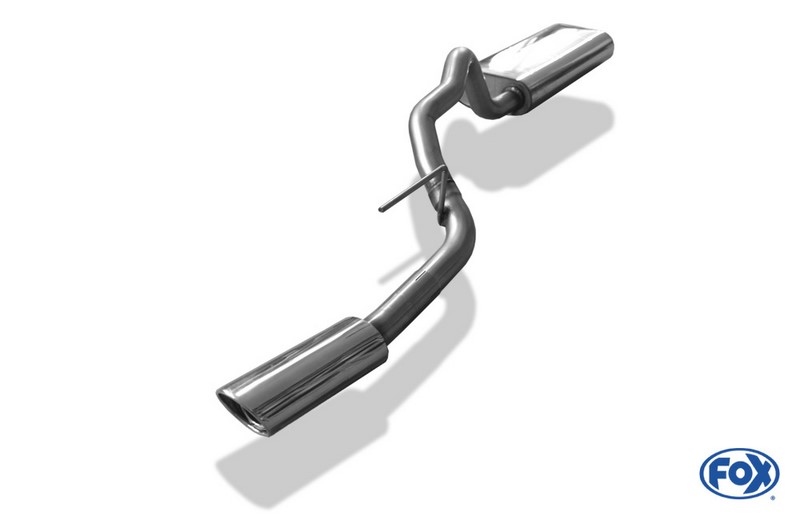Fox Exhaust Jeep Grand Cherokee type WJ/WG final silencer - 115x85 type 33