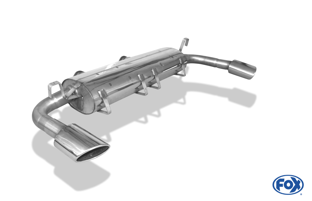 Fox Exhaust Lexus SC430 final silencer cross exit right/left - 115x85 type 38 right/left