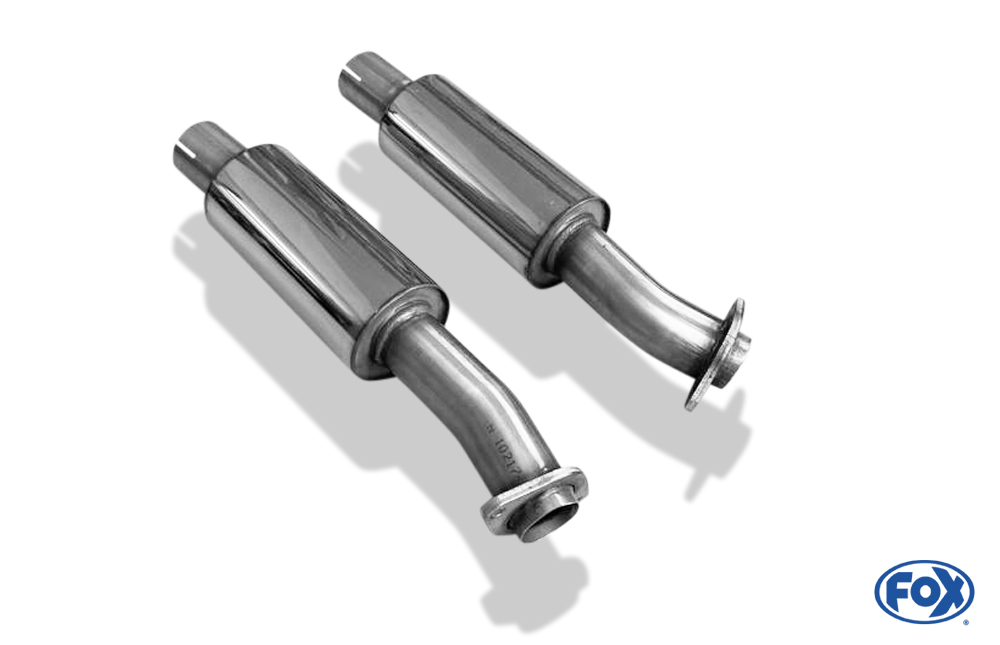 Fox Exhaust Lexus RC F - front silencer