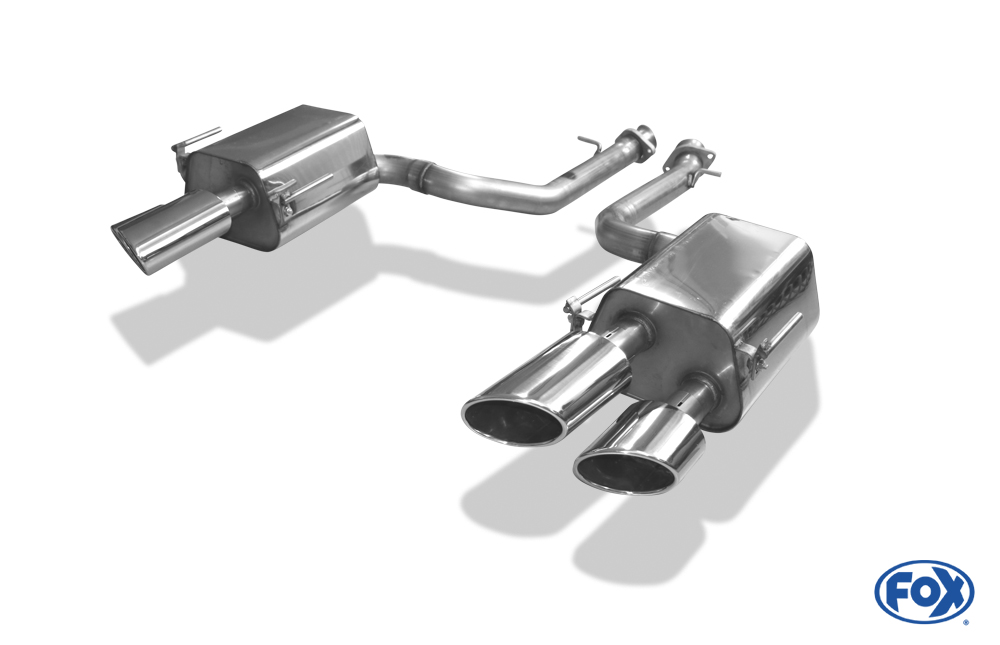 Fox Exhaust Lexus RC F final silencer right/left - 2x115x85 type 38 right/left