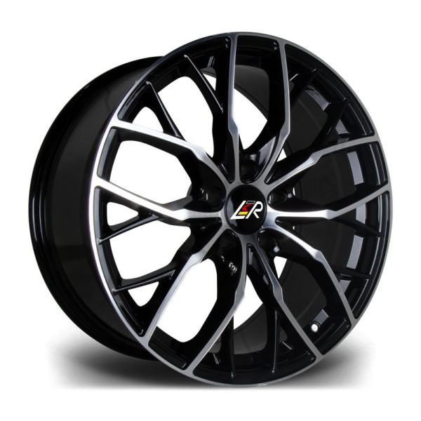 Llanta LMR PENTA Black Polished 8.0x19" 5x120 ET35 CB72.6