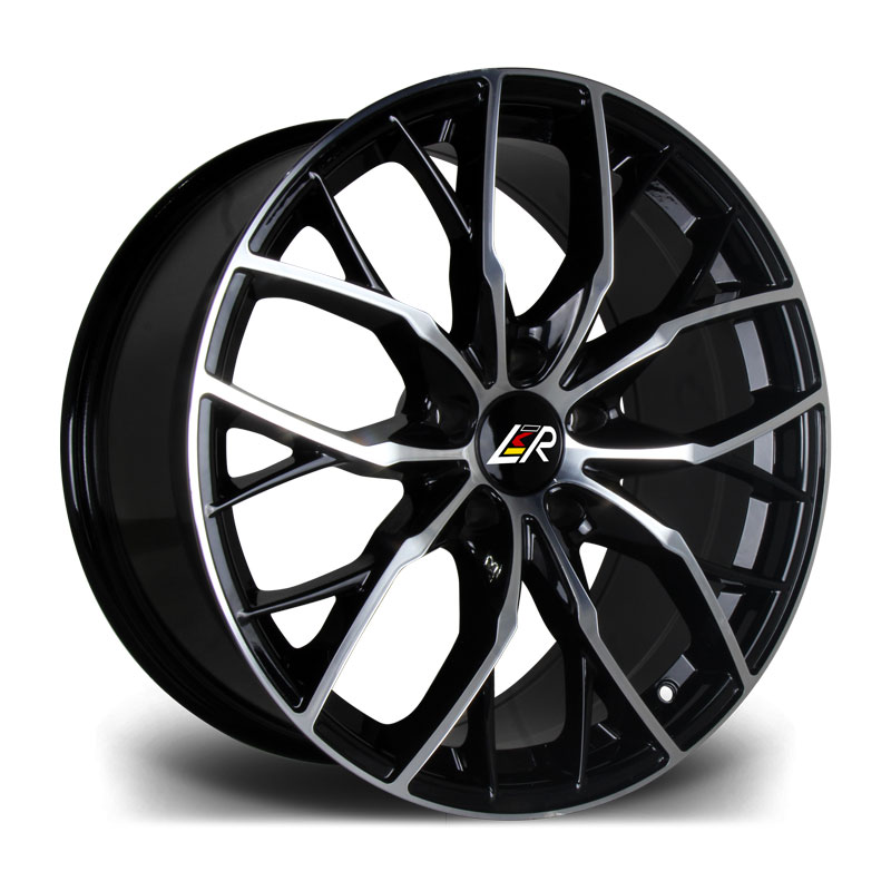 Llanta LMR PENTA Black Polished 8.0x19" 5x120 ET35 CB72.6