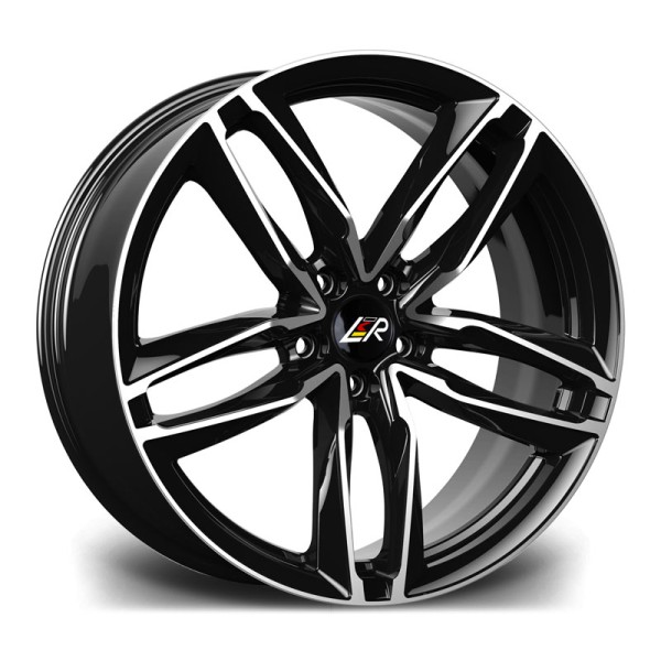 Llanta LMR ZEUS Black Polished 9.0x20" 5x112 ET35 CB66.6